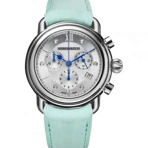 Aerowatch Lederarmband-1942 Chrono - A 83926 AA08