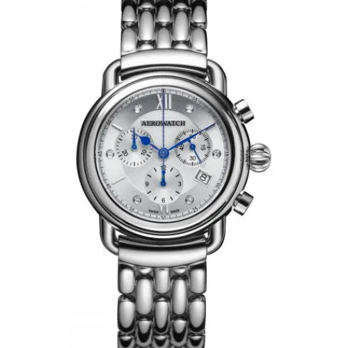 Aerowatch Metallarmband-1942 Chrono - A 83926 AA08 M