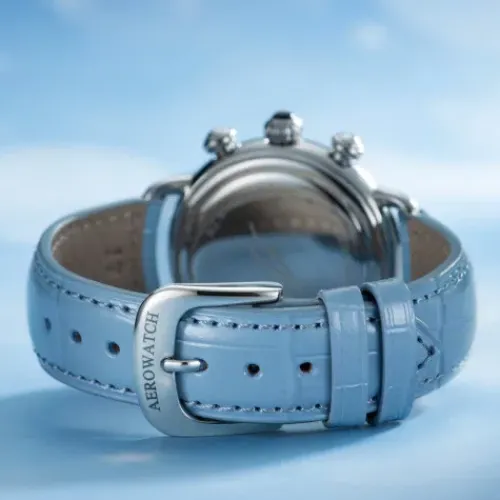 Aerowatch Lederarmband-1942 Chrono Lady - A 81105 AA01