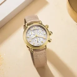 Aerowatch Lederarmband-1942 Chrono Lady - A 81105 JA02