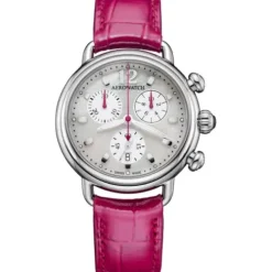 Aerowatch Lederarmband-1942 Chrono Lady - A 81105 AA04