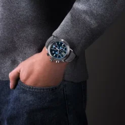 Aerowatch Lederarmband-1942 Chronograph Quartz - A 79100 AA01