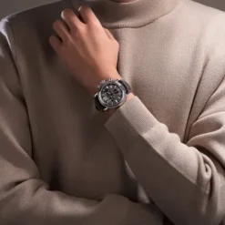 Aerowatch Lederarmband-1942 Chronograph Quartz - A 79100 AA02