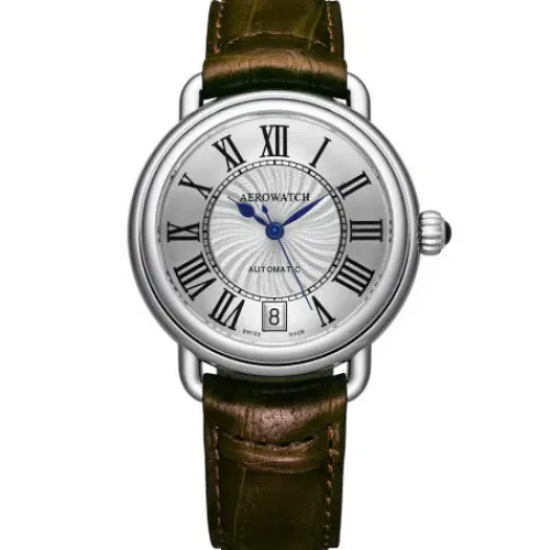 Aerowatch Lederarmband-1942 Lady Elegance Automatic - A 60960 AA01