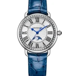 Aerowatch Lederarmband-1942 Mondphase - A 43960 AA03 DIA