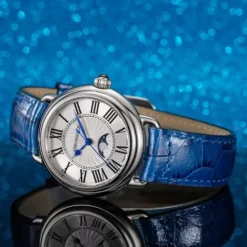 Aerowatch Lederarmband-1942 Mondphase - A 43960 AA03