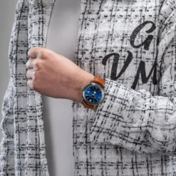 Aerowatch Lederarmband-1942 Moon Phase Automatic - A 77983 AA06