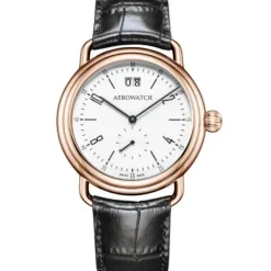 Aerowatch Lederarmband-1942 Quarz - A 41900 RO04