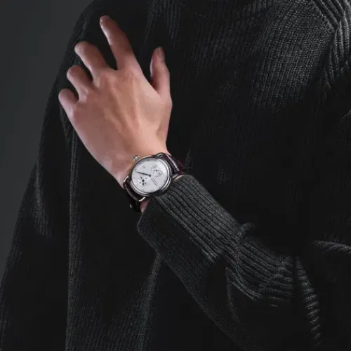 Aerowatch Lederarmband-1942 Regulator - A 76983 AA03