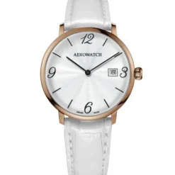 Aerowatch Lederarmband-Heritage Slim - A 21976 RO04