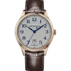 Aerowatch Lederarmband-Les Grandes Classiques Lady Quartz Eco - A 49101 RO05