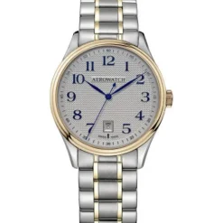 Aerowatch Metallarmband-Les Grandes Classiques Gent Quartz Eco - A 42102 BI05 M