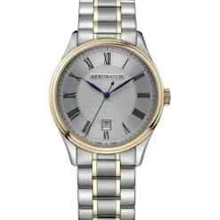 Aerowatch Metallarmband-Les Grandes Classiques Gent Quartz Eco - A 42102 BI01 M