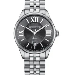 Aerowatch Metallarmband-Les Grandes Classiques Automatic Date - A 60996 AA03 M