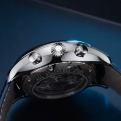 Aerowatch Lederarmband-Les Grandes Classiques Chrono Skeleton - A 61989 AA07 1/2 SQ