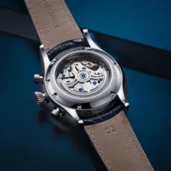 Aerowatch Lederarmband-Les Grandes Classiques Chrono Skeleton - A 61989 AA07 1/2 SQ