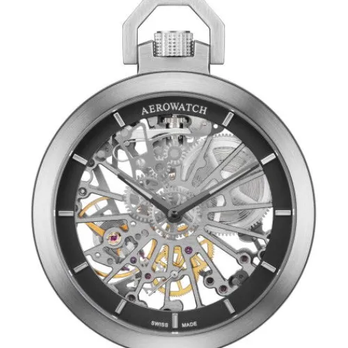 Aerowatch Taschenuhren-Lépine Mechanical Skeleton - 50829 AA03 SQ