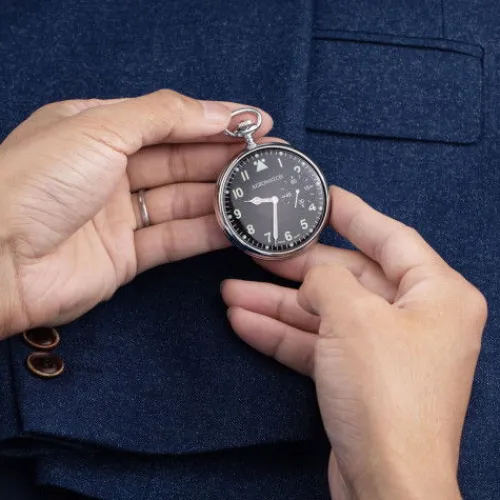 Aerowatch Taschenuhren-Lépine Pilote - 50832 AA02