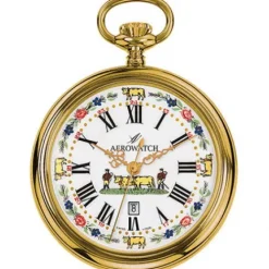 Aerowatch Taschenuhren-Lépines Quartz - 45797 JA01