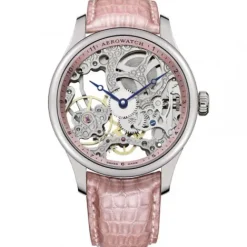 Aerowatch Lederarmband-Renaissance Lady Skelett - A 57981 AA14