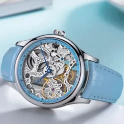 Aerowatch Lederarmband-Renaissance Lady Skelett - A 57981 AA26