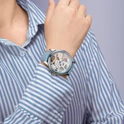 Aerowatch Lederarmband-Renaissance Lady Skelett - A 57981 AA26