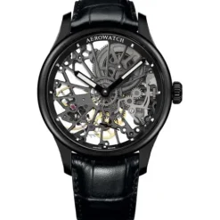 Aerowatch Lederarmband-Renaissance Spider Skelett - A 50981 NO17