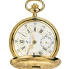 Aerowatch Taschenuhren-Savonnettes Gold Plated - 55644 J501