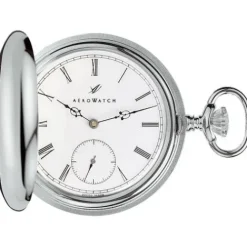 Aerowatch Taschenuhren-Savonnettes Silver 925 - 55650 A901