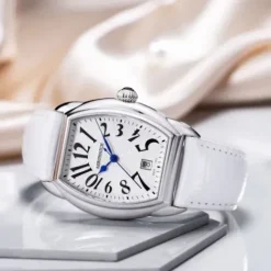 Aerowatch Lederarmband-Streamline Quarz - A 42959 AA05 BLANC