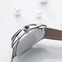 Aerowatch Lederarmband-Streamline Quarz - A 42959 AA05 BLANC