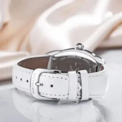 Aerowatch Lederarmband-Streamline Quarz - A 42959 AA05 BLANC