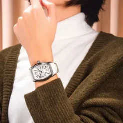 Aerowatch Lederarmband-Streamline Quarz - A 42959 AA05 BLANC