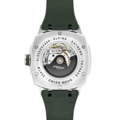 Alpina Silikonarmband-Alpiner Extreme Automatic - AL-525GR4AE6