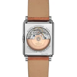 Alpina Lederarmband-Alpiner Heritage Carree Automatic - AL-530SAC3C6