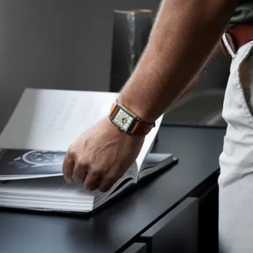 Alpina Lederarmband-Alpiner Heritage Carree Automatic - AL-530SAC3C6