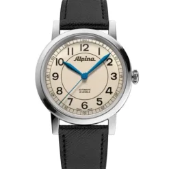 Alpina Lederarmband-Heritage Automatic - AL-520BG3SH6