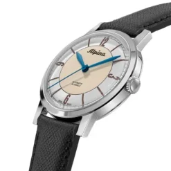 Alpina Lederarmband-Heritage Automatic - AL-520SBG3SH6