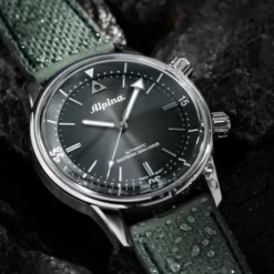 Alpina Silikonarmband-Seastrong Diver 300 Heritage - AL-520GR4H6