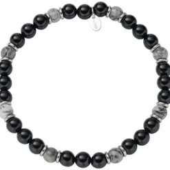 Amen Armbänder-Agate Steel Armband - ACBRU6EL08