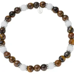 Amen Armbänder-Agate Steel Armband - ACBRU6EL01