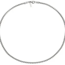 Amen Halsketten-Box Chain Steel Halskette - ACCL111