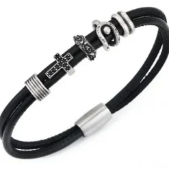 Amen (Kette mit) Kreuz-Cross Armband - BR102-L