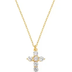 Amen (Kette mit) Kreuz-Cross Halskette - CLCRPAGBZ