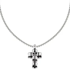 Amen (Kette mit) Kreuz-Cross Steel Halskette - ACCL245