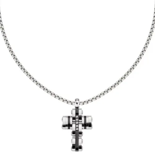 Amen (Kette mit) Kreuz-Cross Steel Halskette - ACCL245