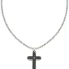 Amen (Kette mit) Kreuz-Cross Steel Halskette - ACCL107
