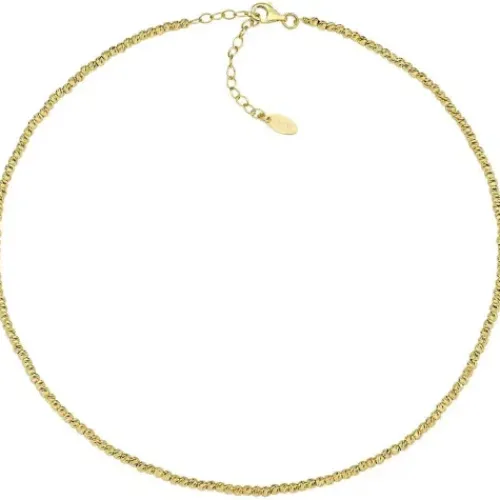 Amen Halsketten-Diamond Cut Beads Halskette - CLDI25G