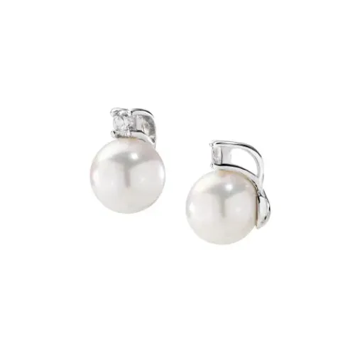 Amen Ohrringe-Freshwater Pearl Ohrstecker - EPBBZ8