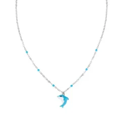 Amen Kinderschmuck-Junior Dolphin Halskette - JCLDOB